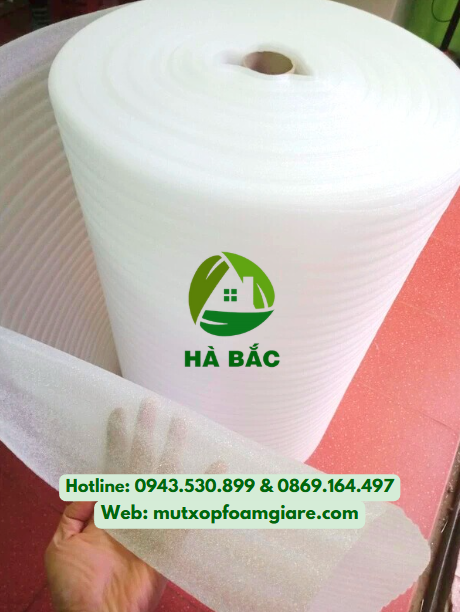 Cuộn xốp màu trắng tại Hiệp Thành, Quận 12 - địa chỉ mua hàng tại nhà máy uy tín giá sỉ